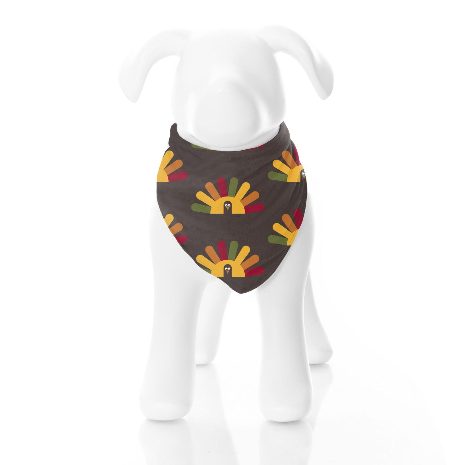 Print Dog Bandana in Bark Turkey