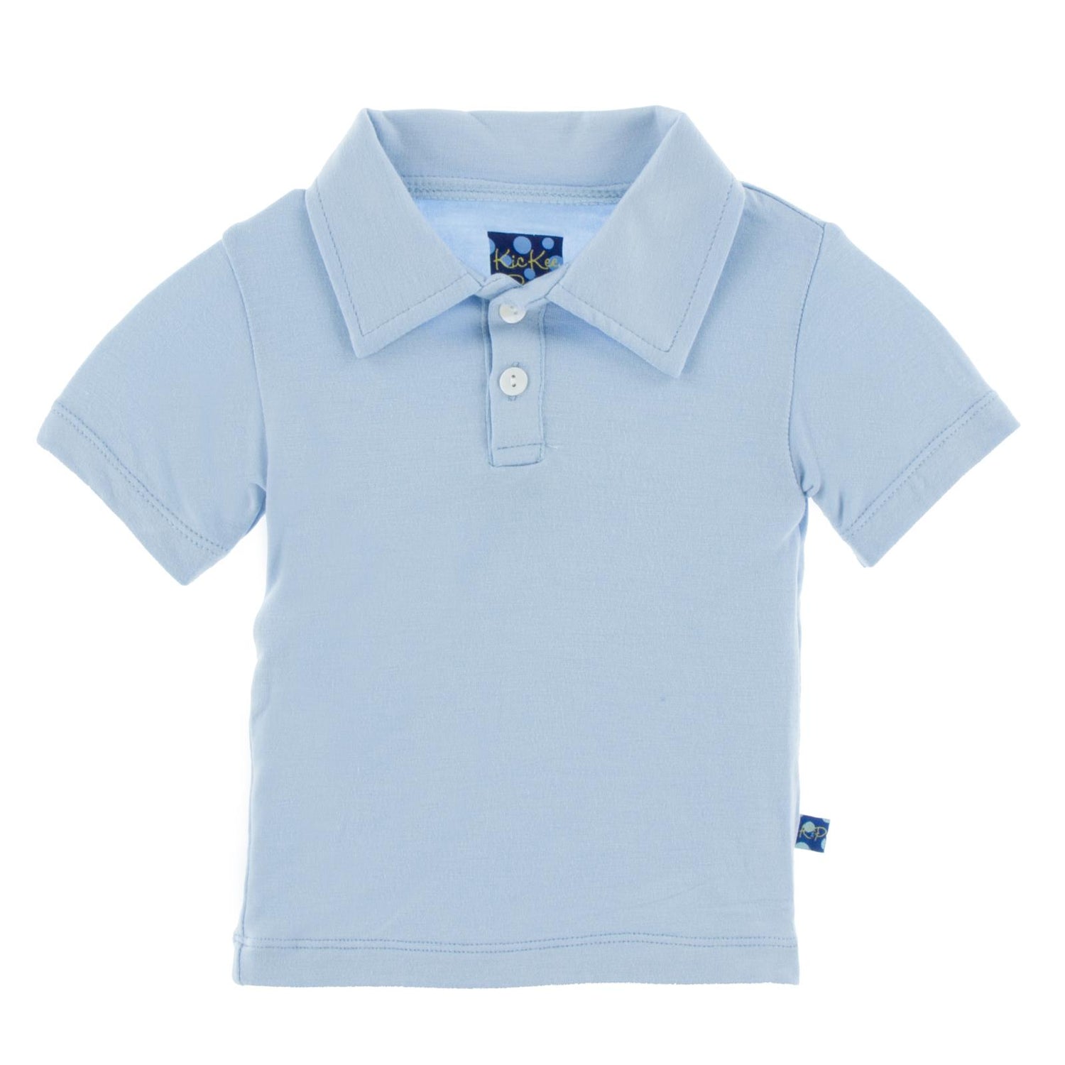 Short Sleeve Polo in Pond