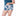 Women's Print Boy Short Underwear in Deep Sea Tie Dye