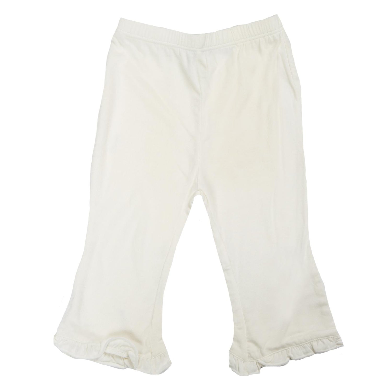 Ruffle Pants in Natural