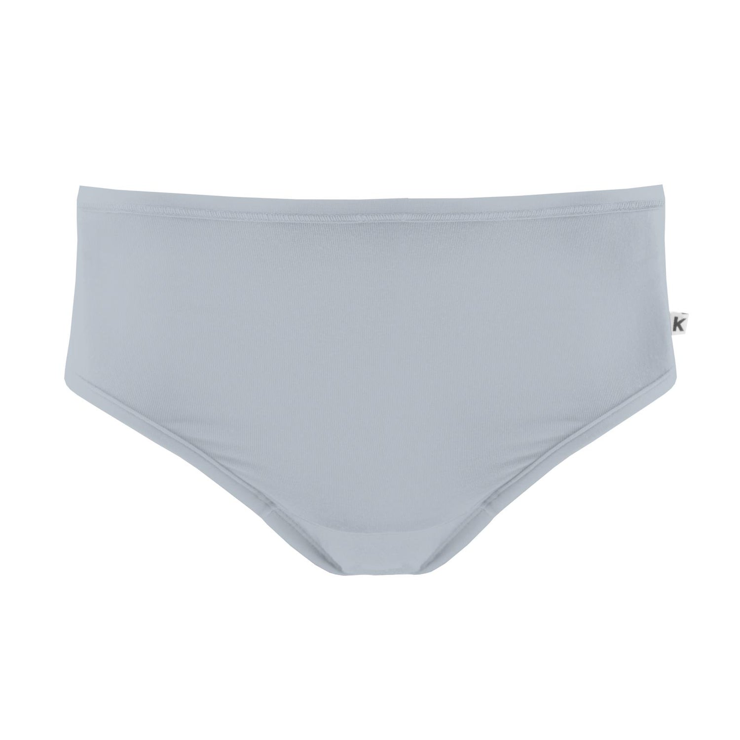 Women's Solid Classic Brief in Pearl Blue