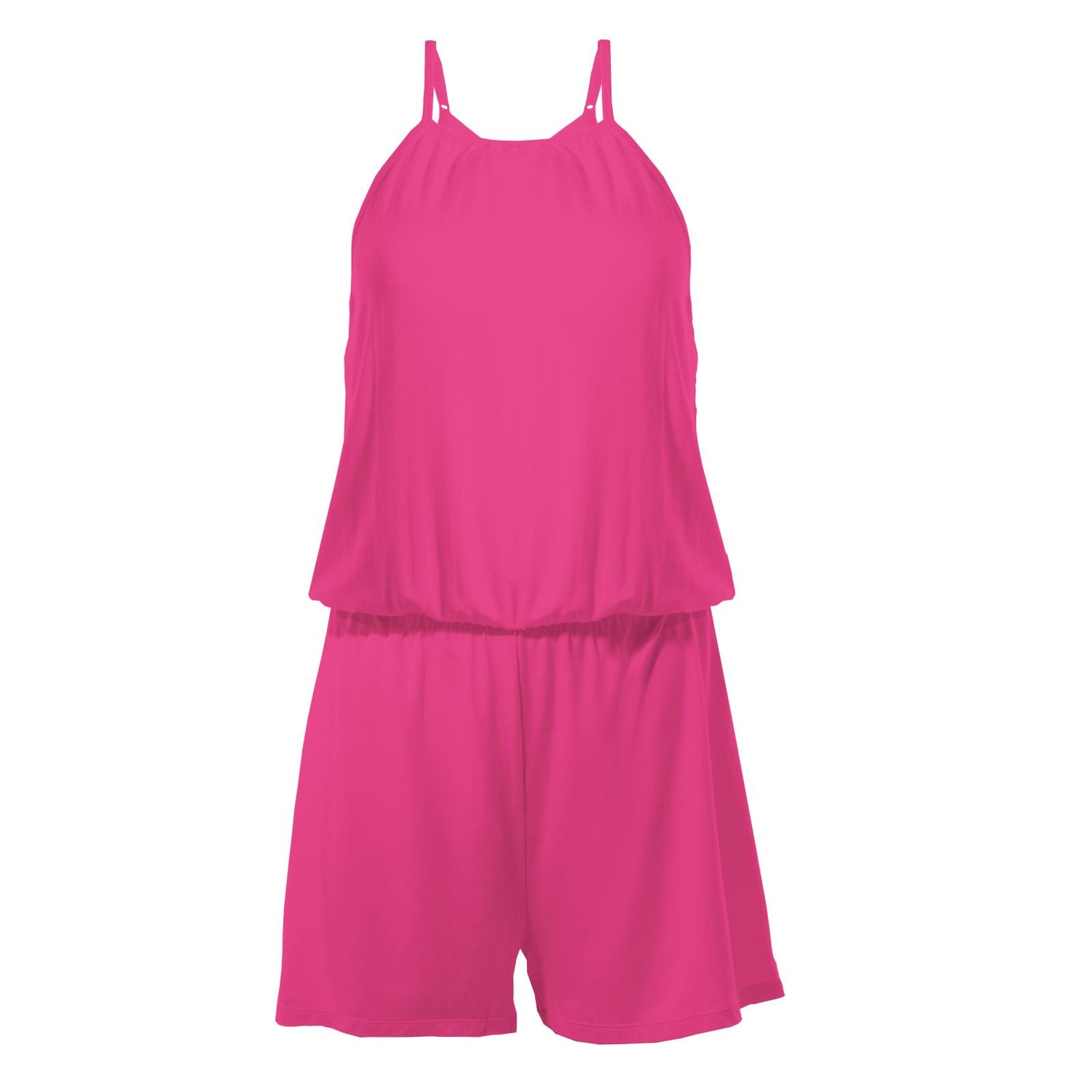 Women's Keyhole Romper in Calypso