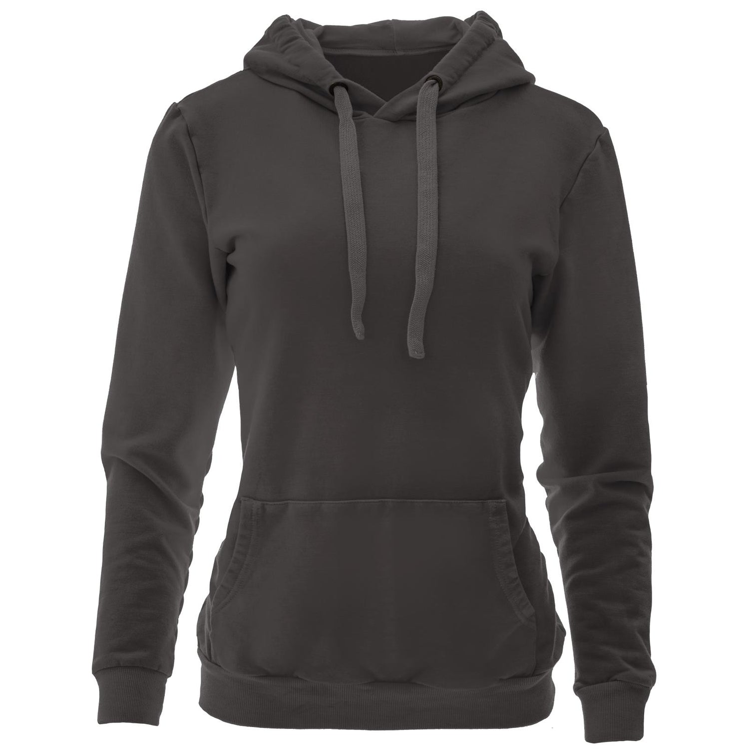 Women's Fleece Kangaroo Pocket Pullover in Midnight