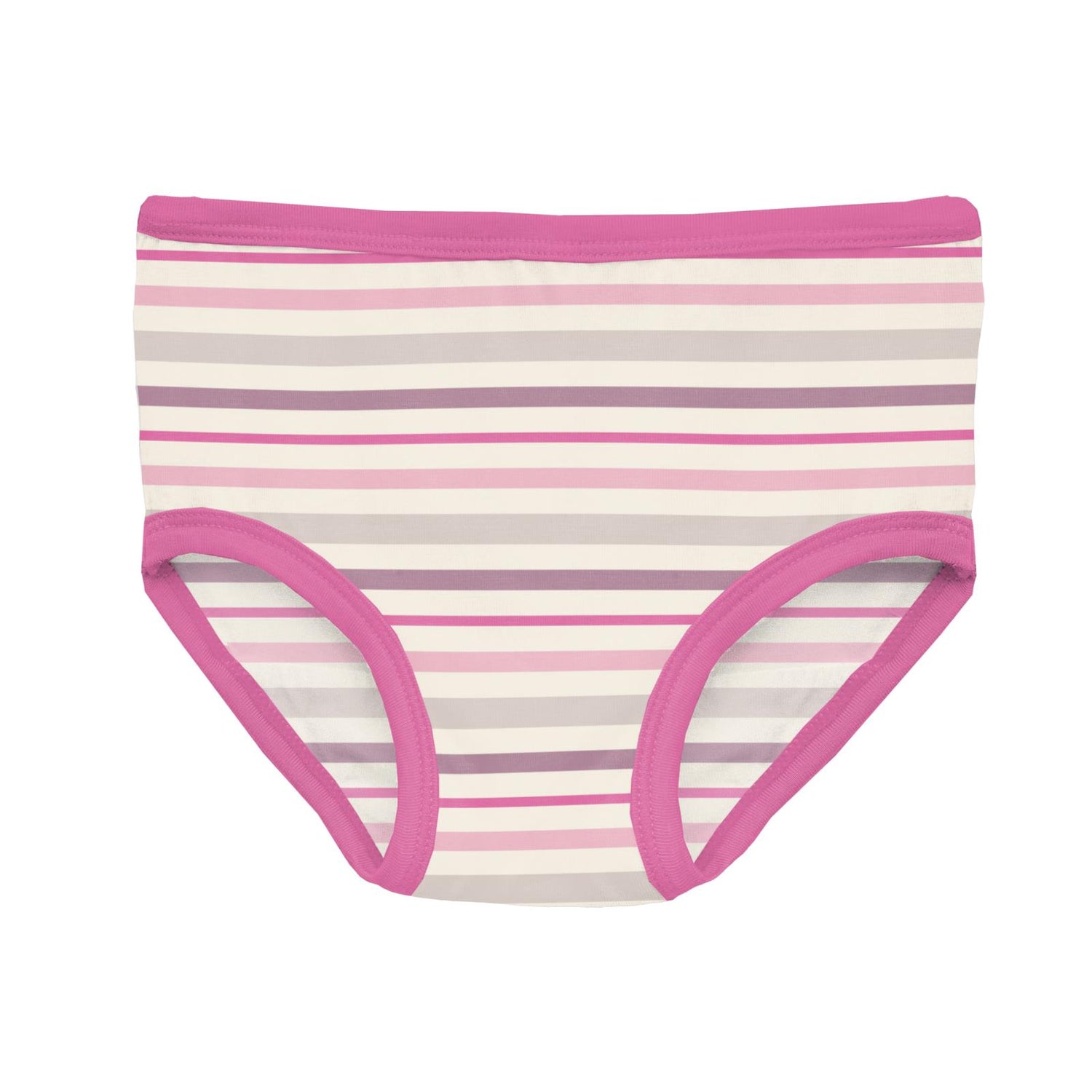 Print Girl's Underwear in Whimsical Stripe