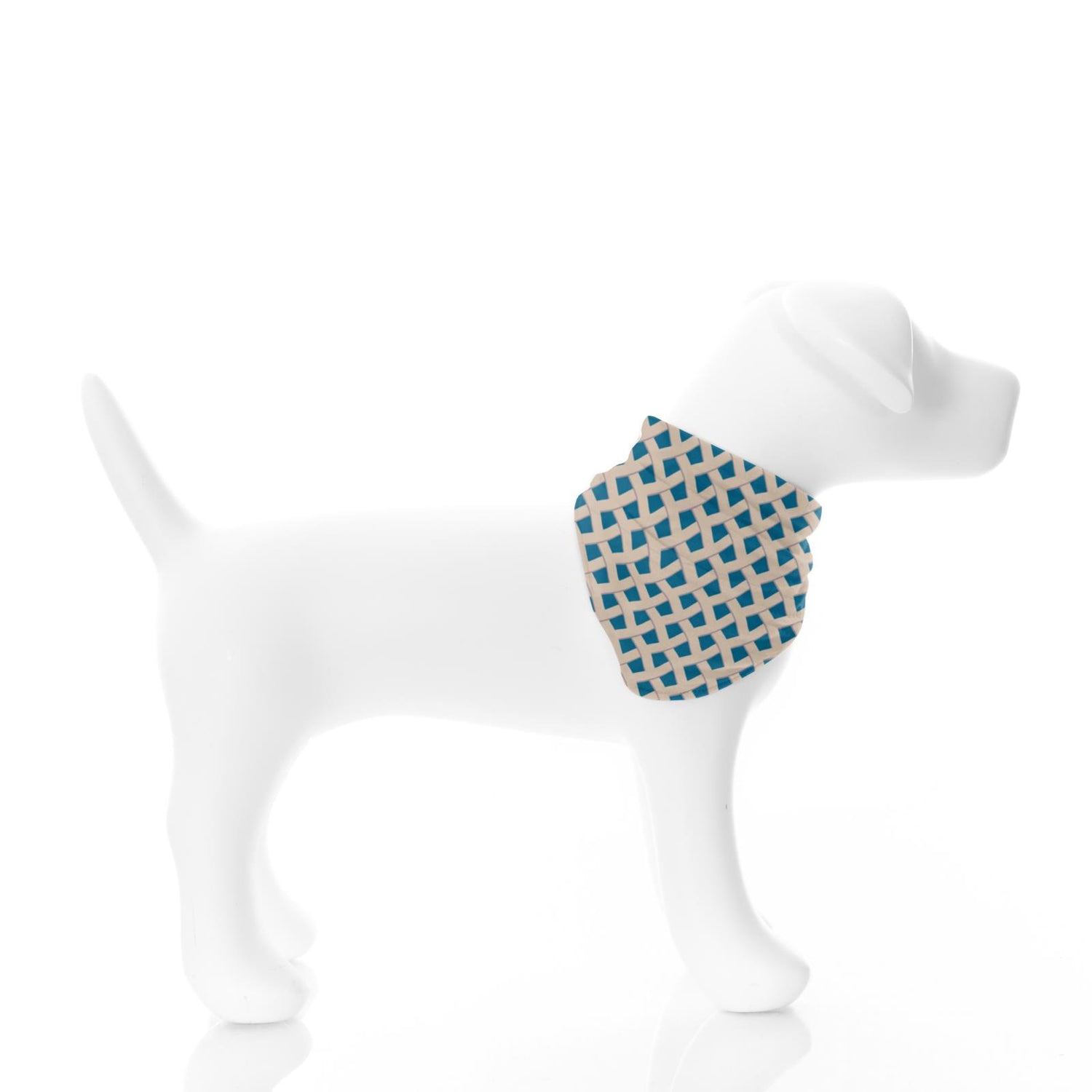 Print Dog Bandana in Blueberry Pie