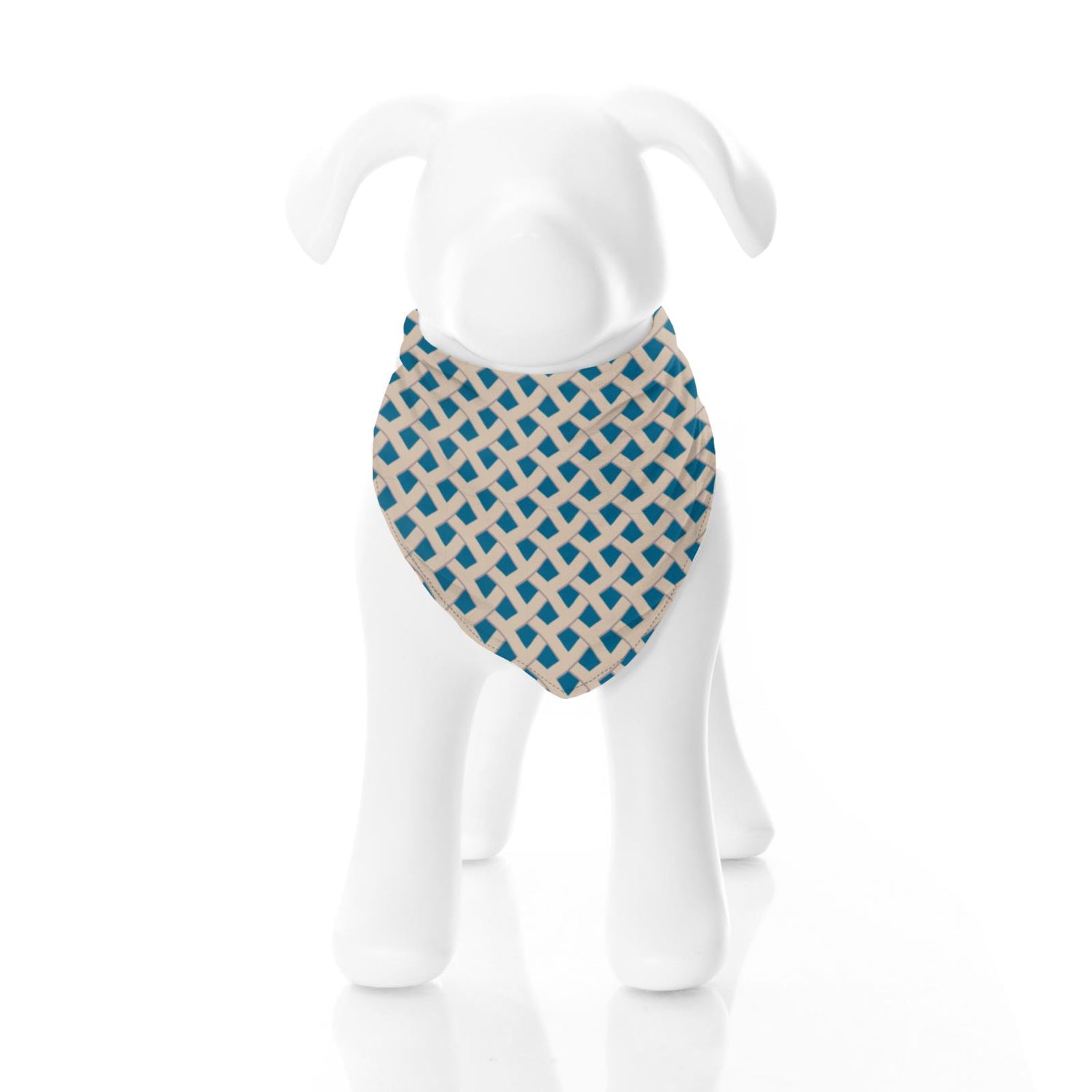 Print Dog Bandana in Blueberry Pie