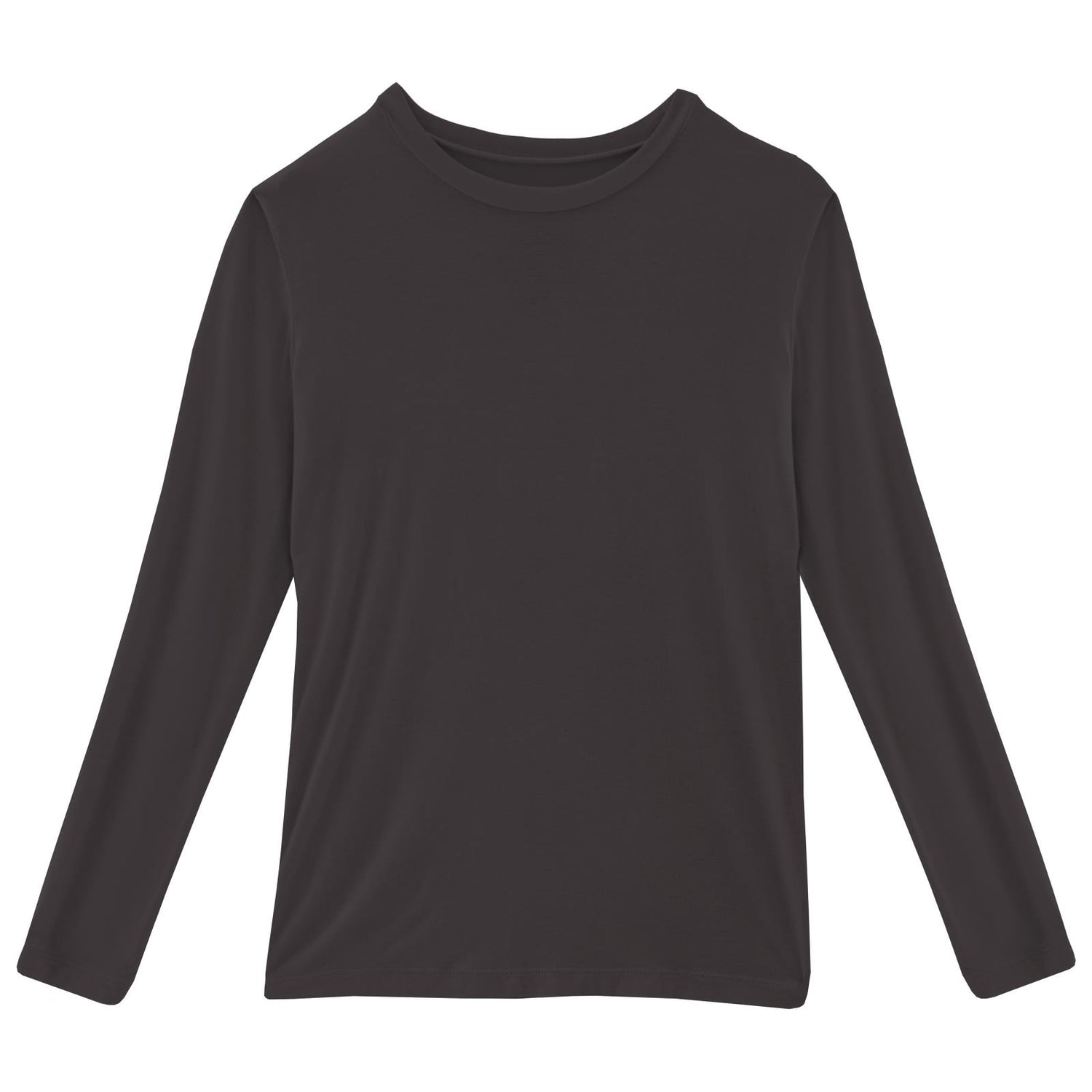 Long Sleeve Girl's Tailored Fit Tee in Midnight