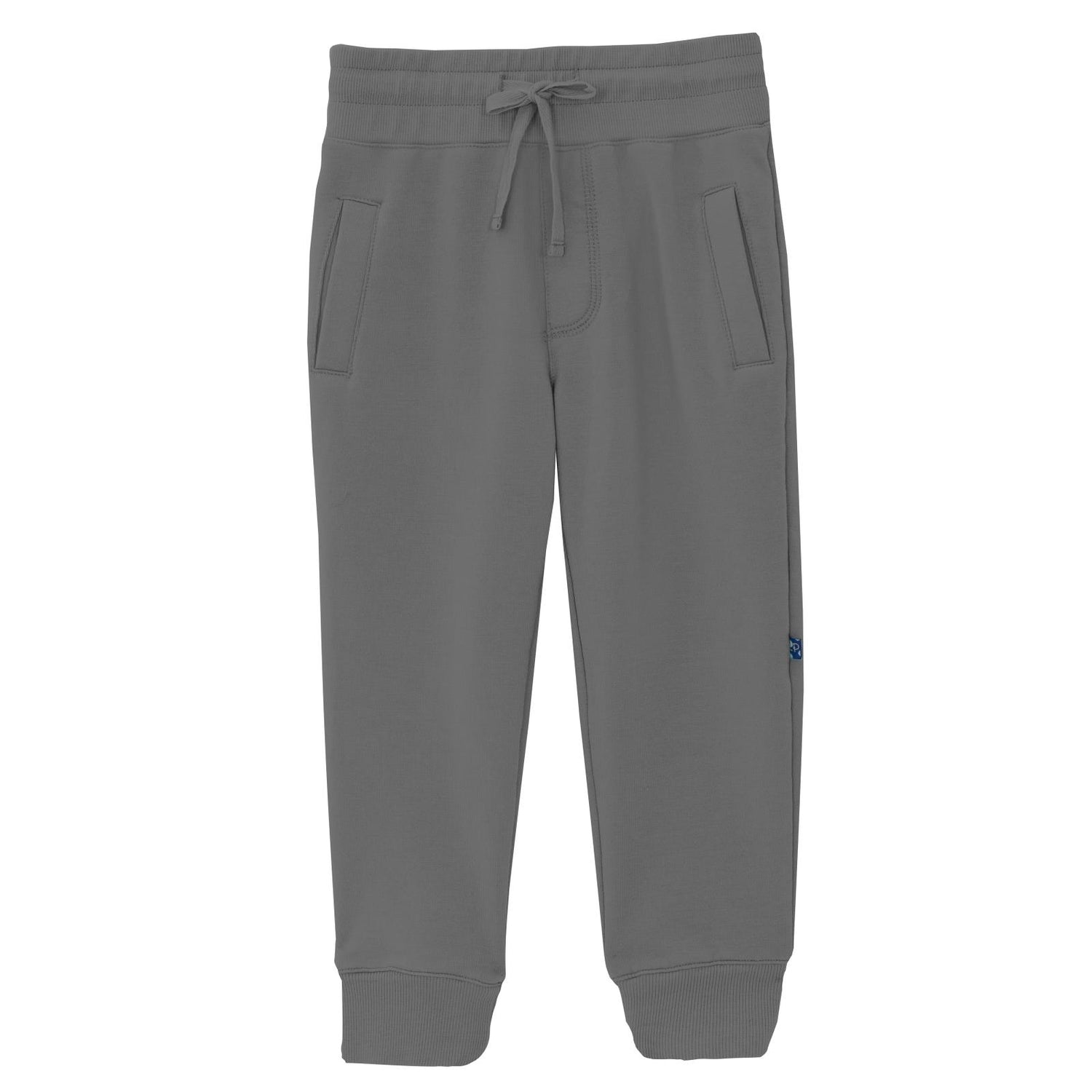 Fleece Joggers in Pewter