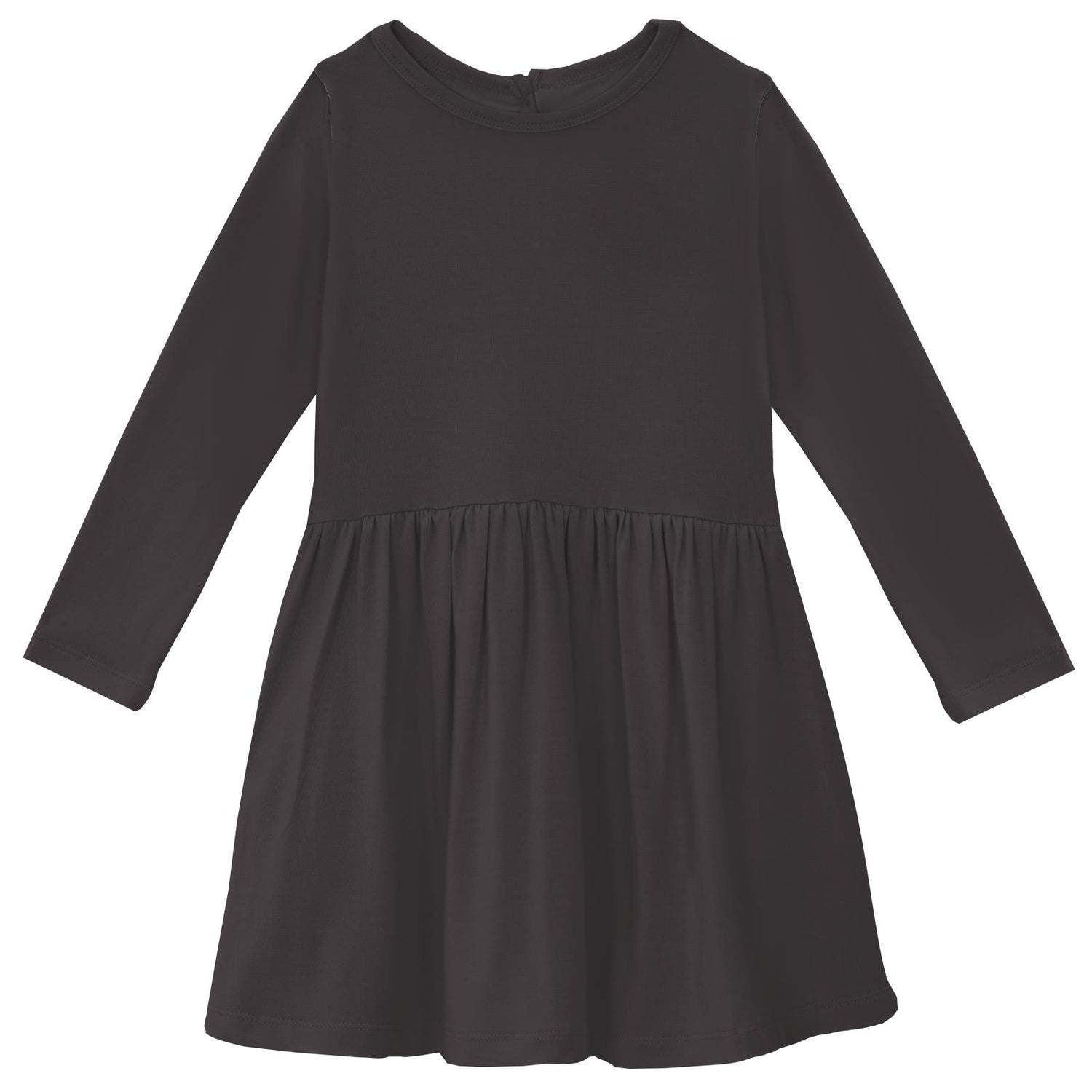 Long Sleeve Twirl Dress in Midnight