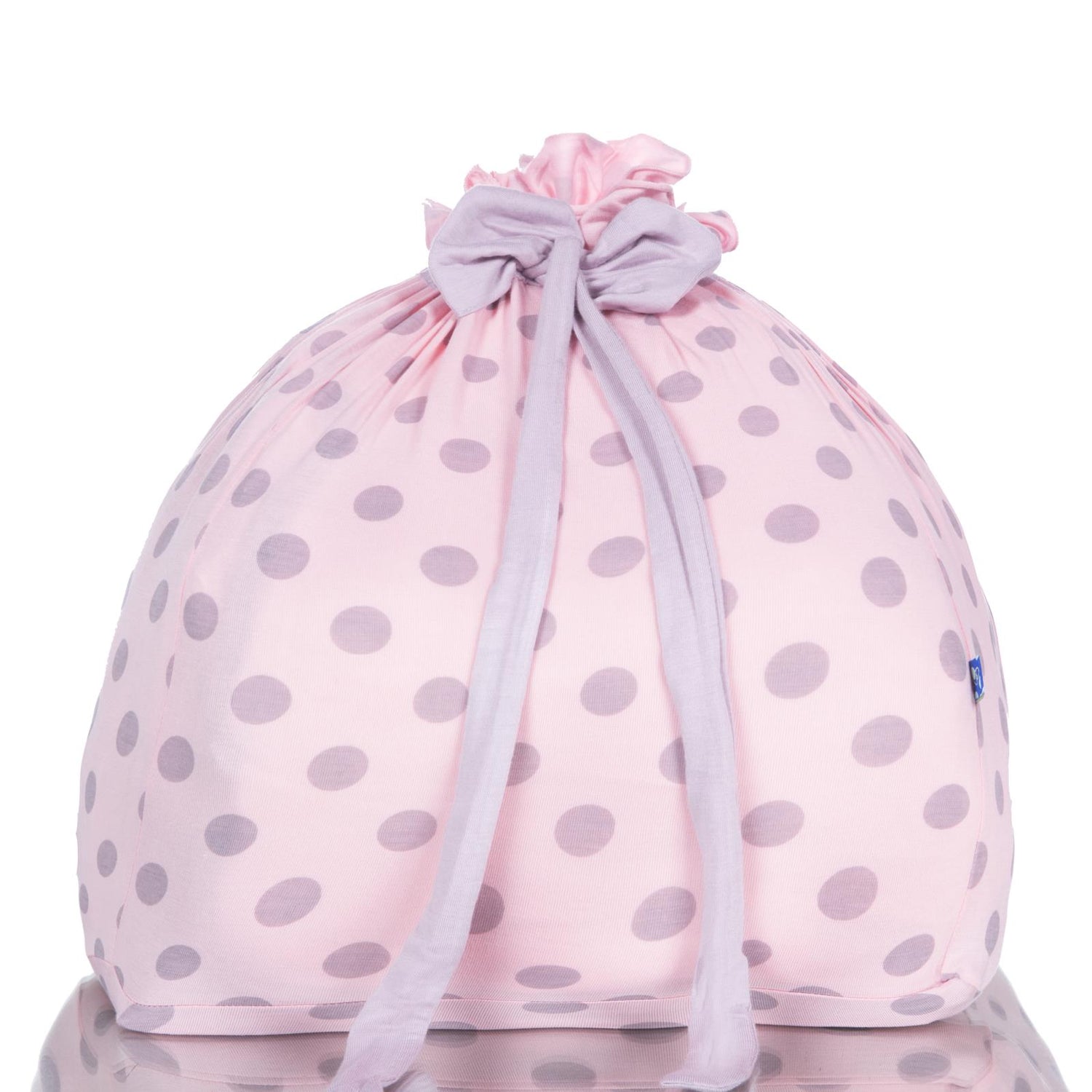 Large Overnight Bag in Lotus with Feather Dot