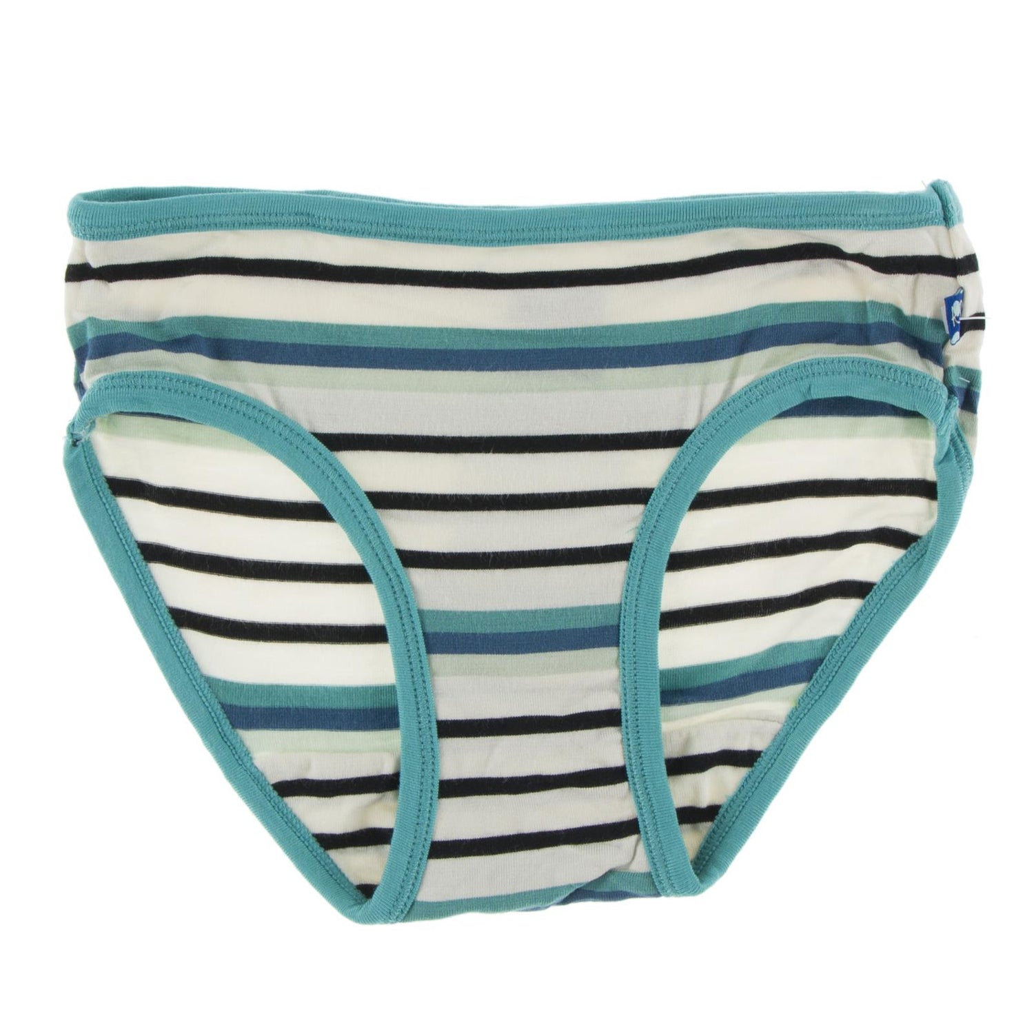 Print Underwear in Neptune Stripe with Neptune Trim