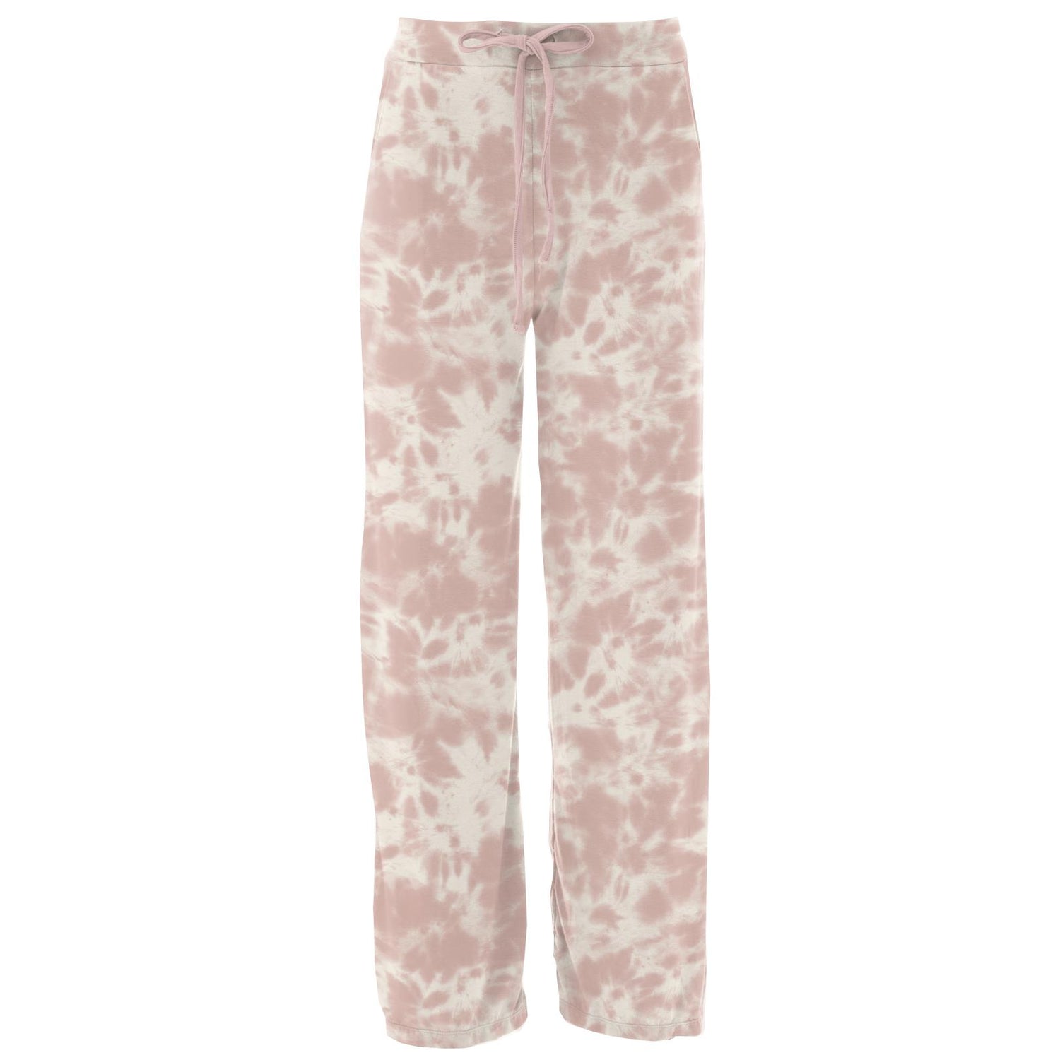 Women's Print Lounge Pants in Baby Rose Tie Dye