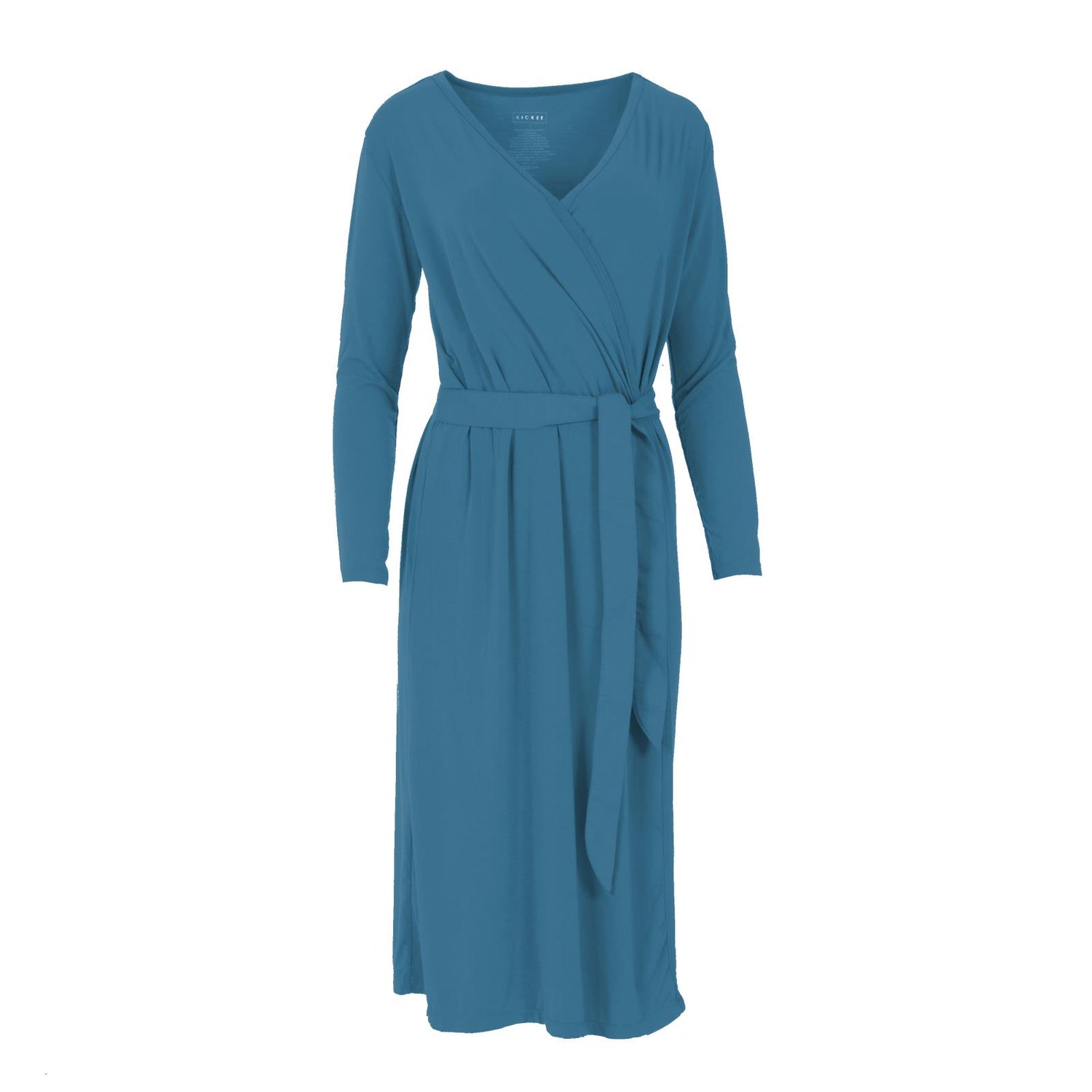 Women's Robe in Cerulean Blue