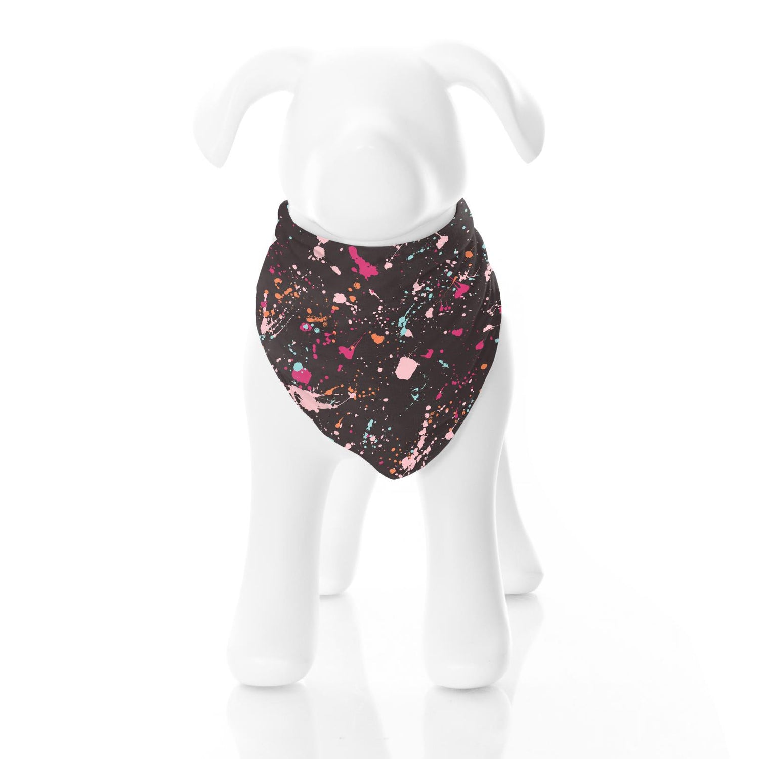 Print Dog Bandana in Calypso Splatter Paint