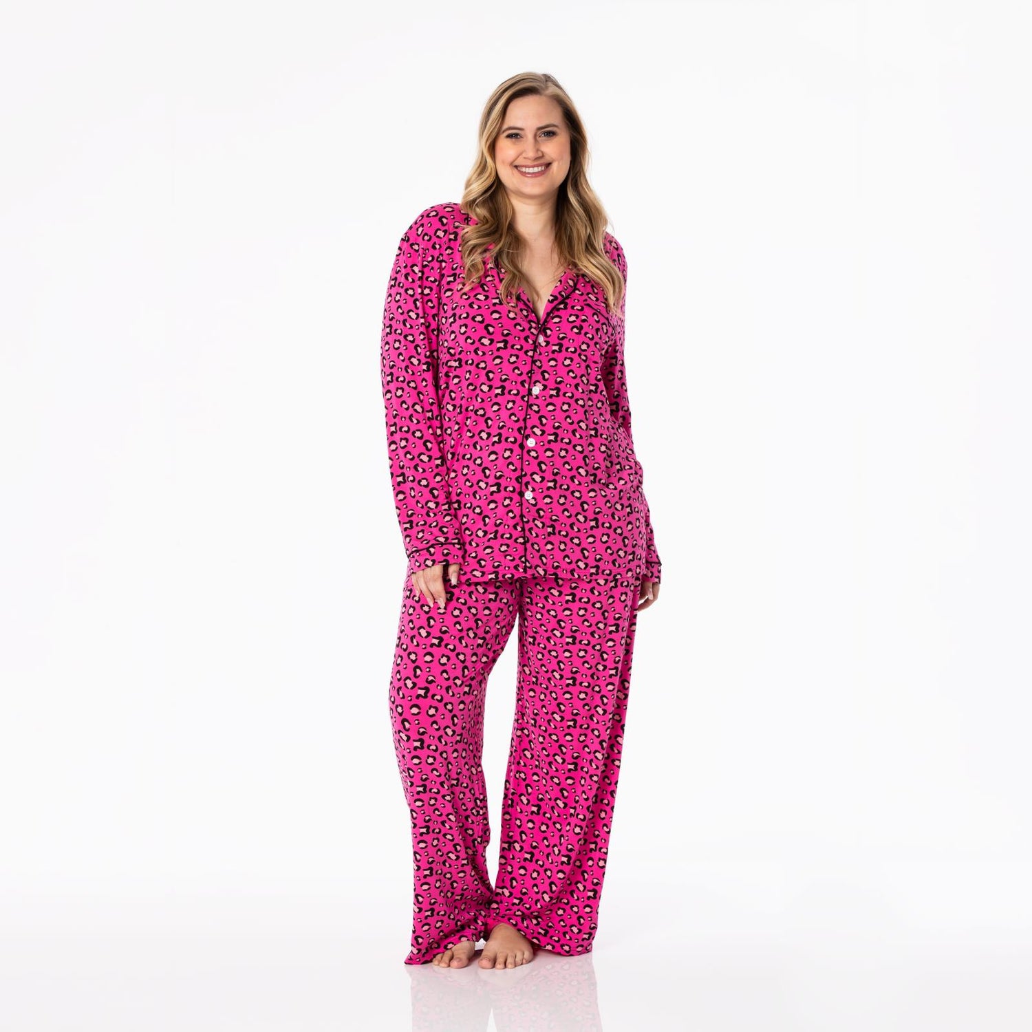 Cheetah print womens online pajamas