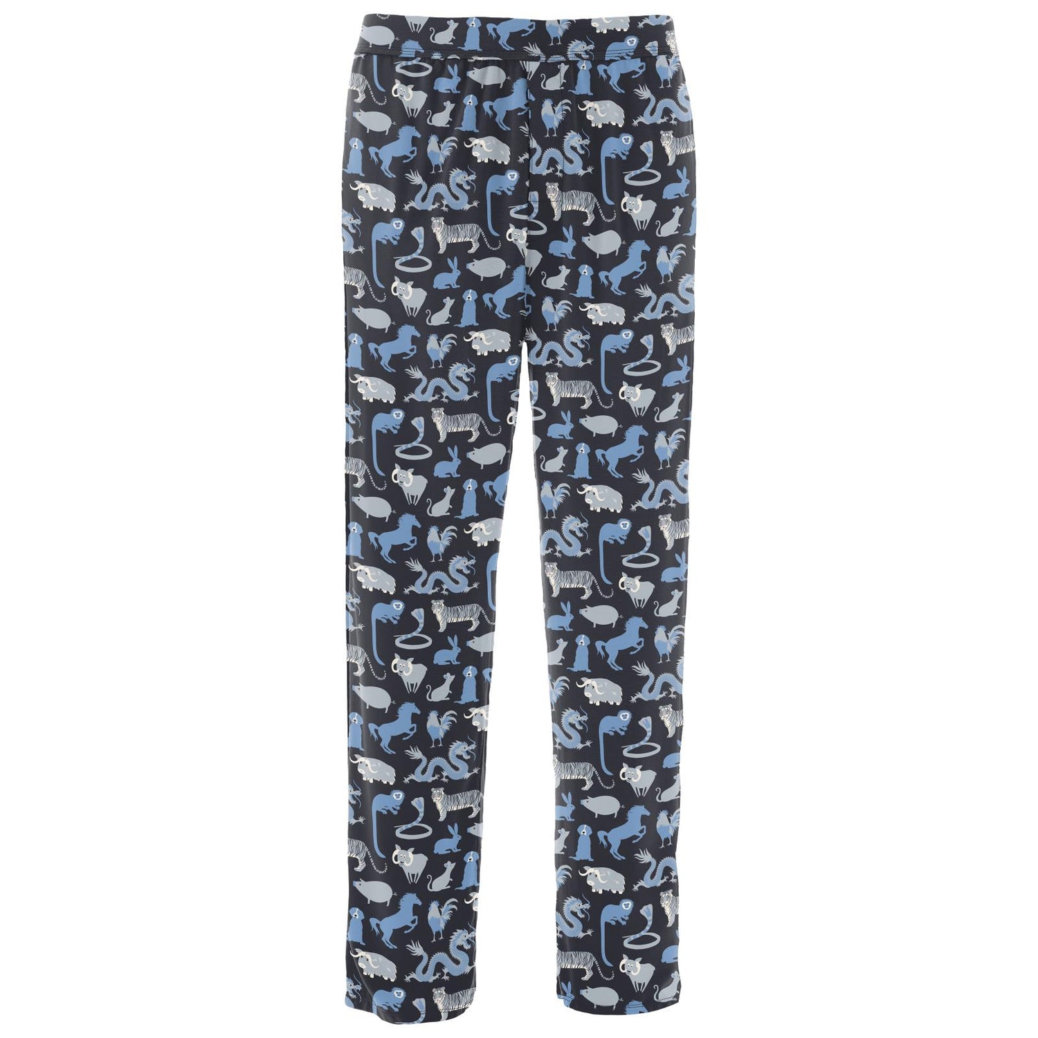 Men's Print Pajama Pants in Deep Space Chinese Zodiac