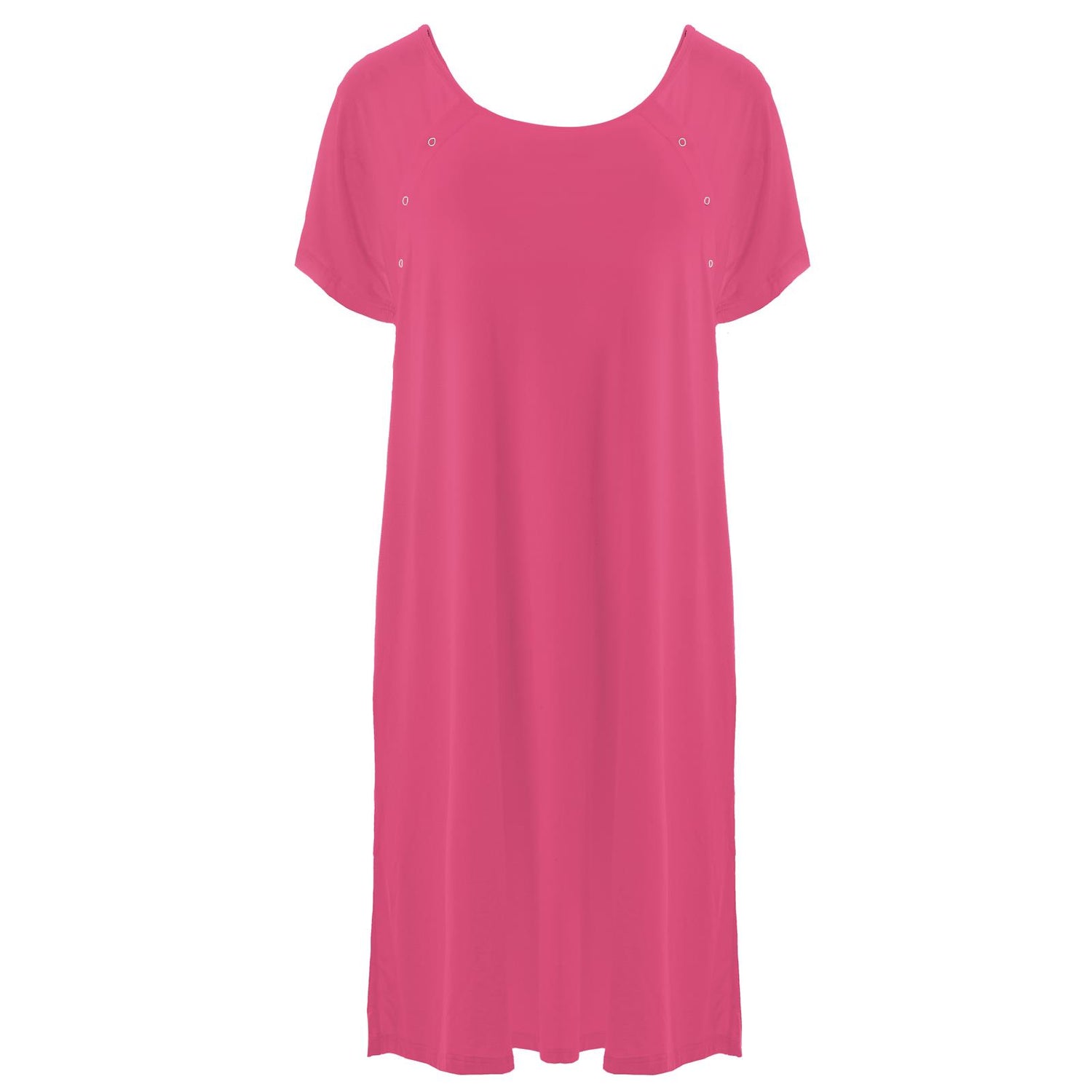 Women's Hospital Gown in Flamingo