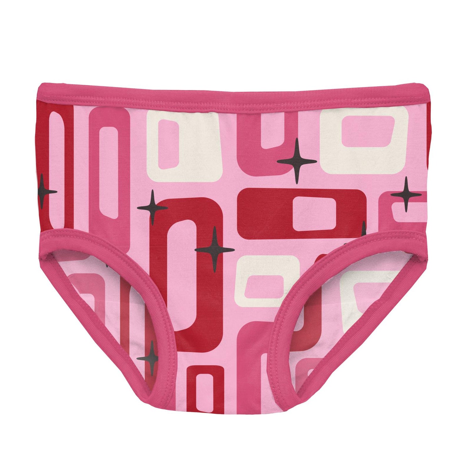 LAURA ASHLEY 5-Pair Cotton Spandex Briefs Underwear Panties Girls Size S  6/6X