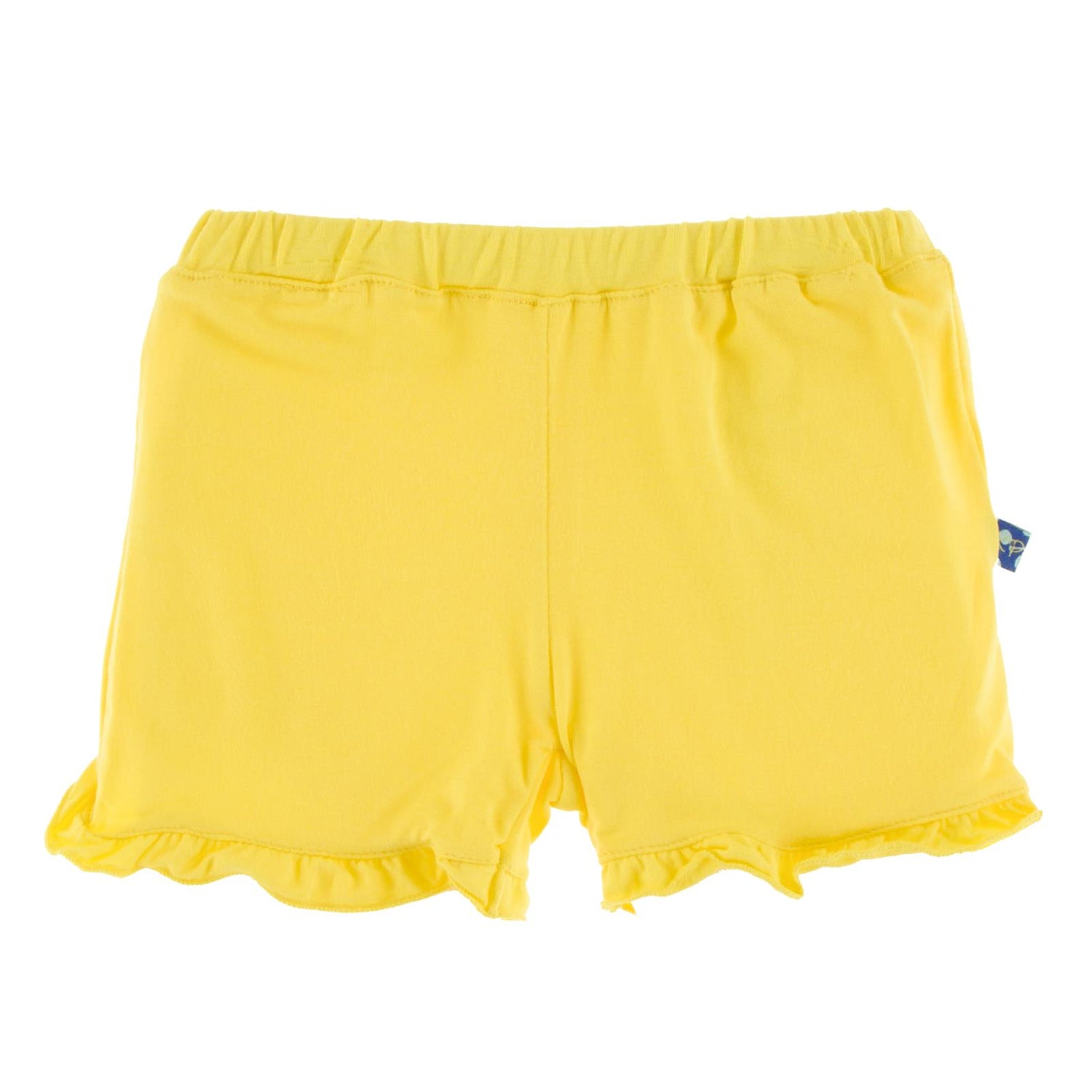 Ruffle Shorts in Zest