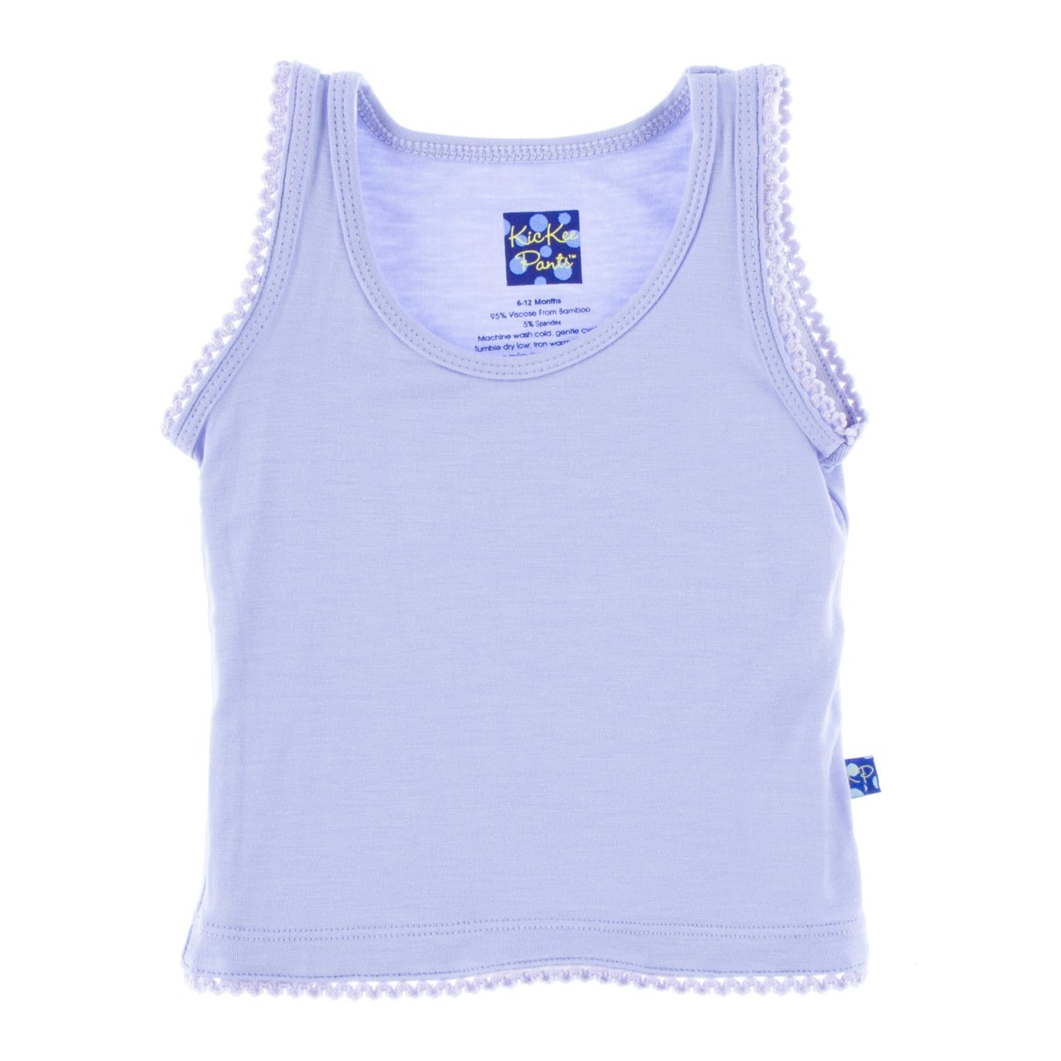 Scalloped Edge Tank in Lilac