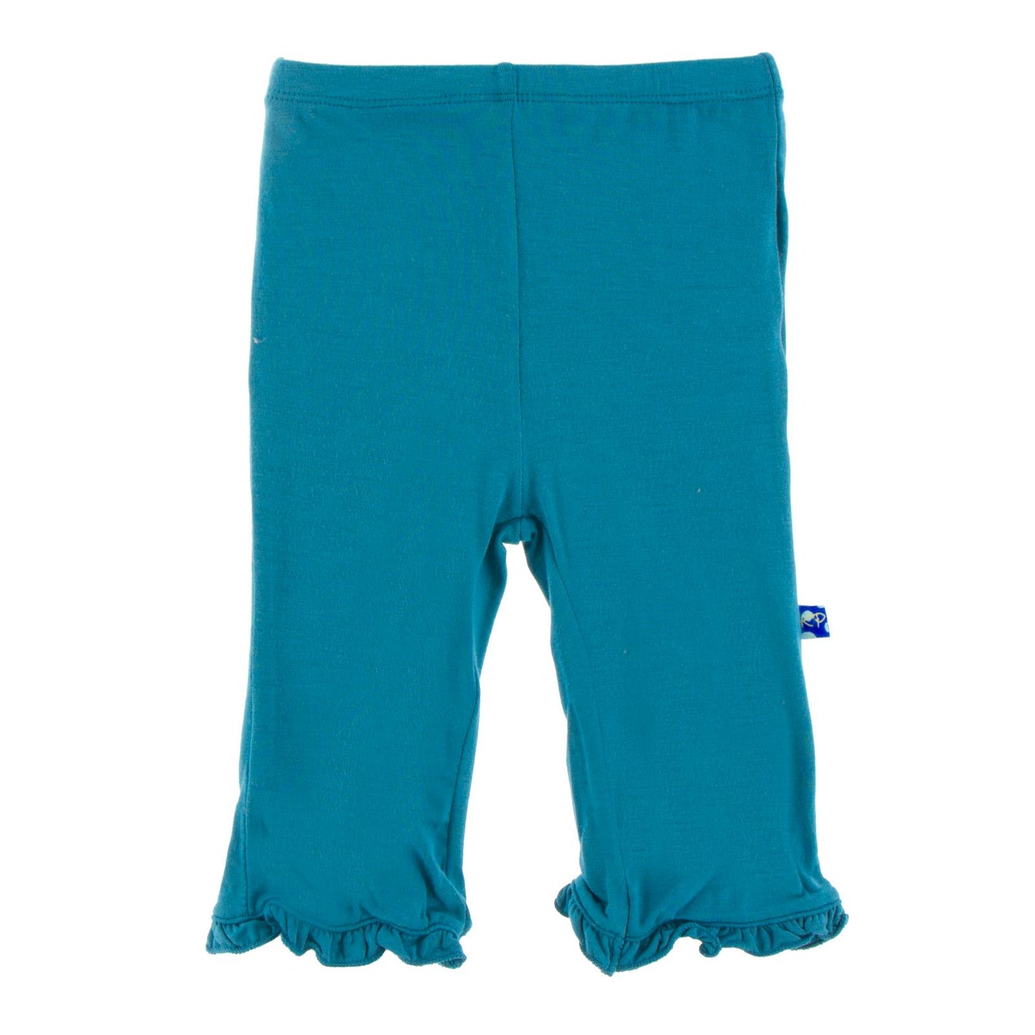 Ruffle Pants in Seagrass