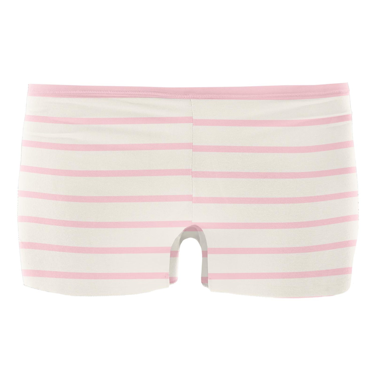 Women's Print Boy Short Underwear in Lotus Sweet Stripe