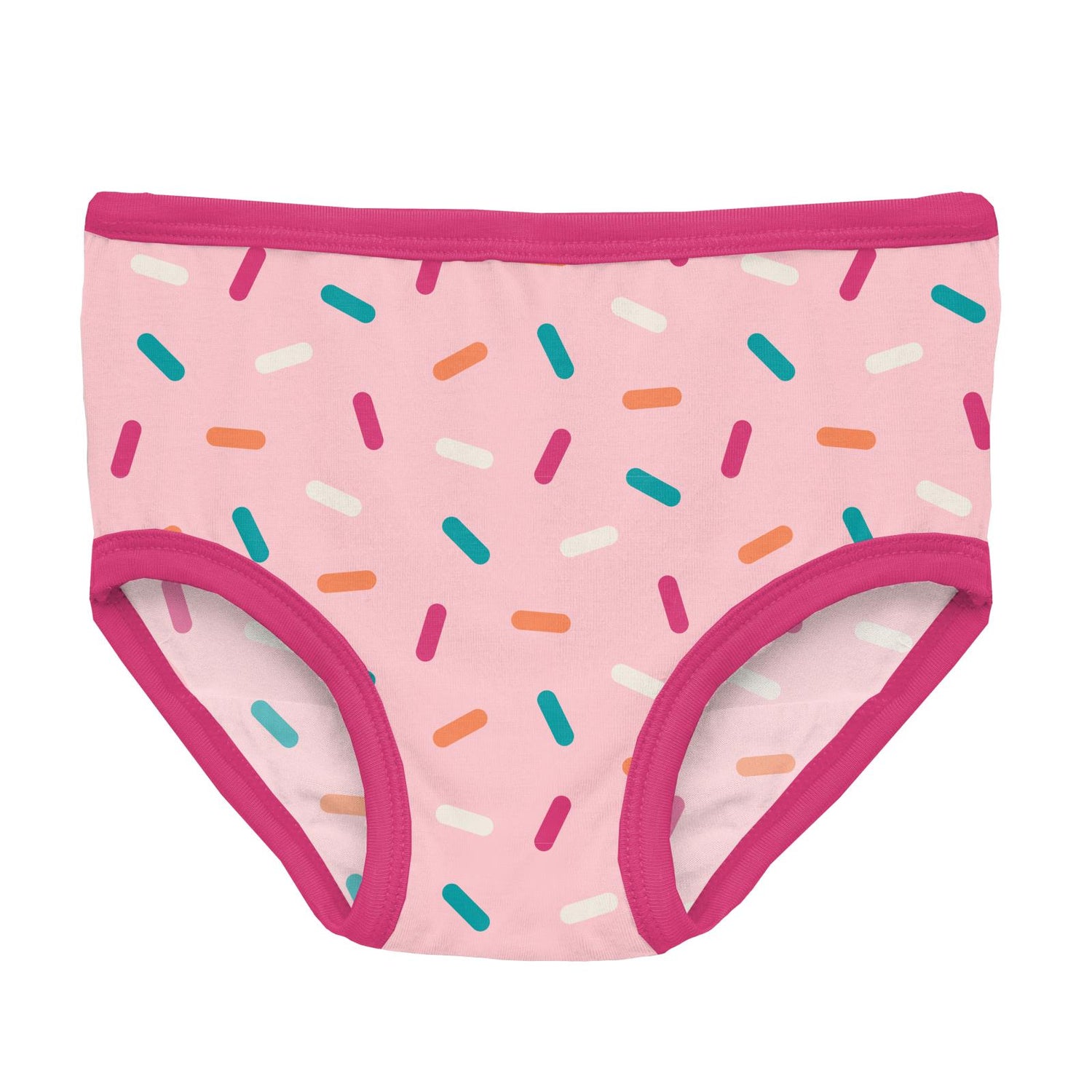 Kickee Pants Girls Print Underwear Set of 3 - Lotus Sprinkles