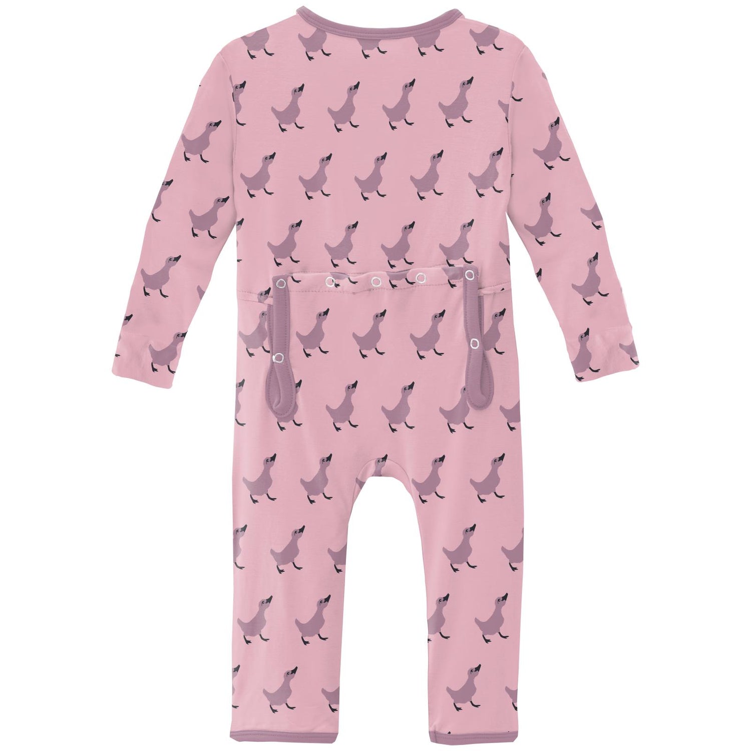 Print Coverall with 2 Way Zipper in Cake Pop Ugly Duckling