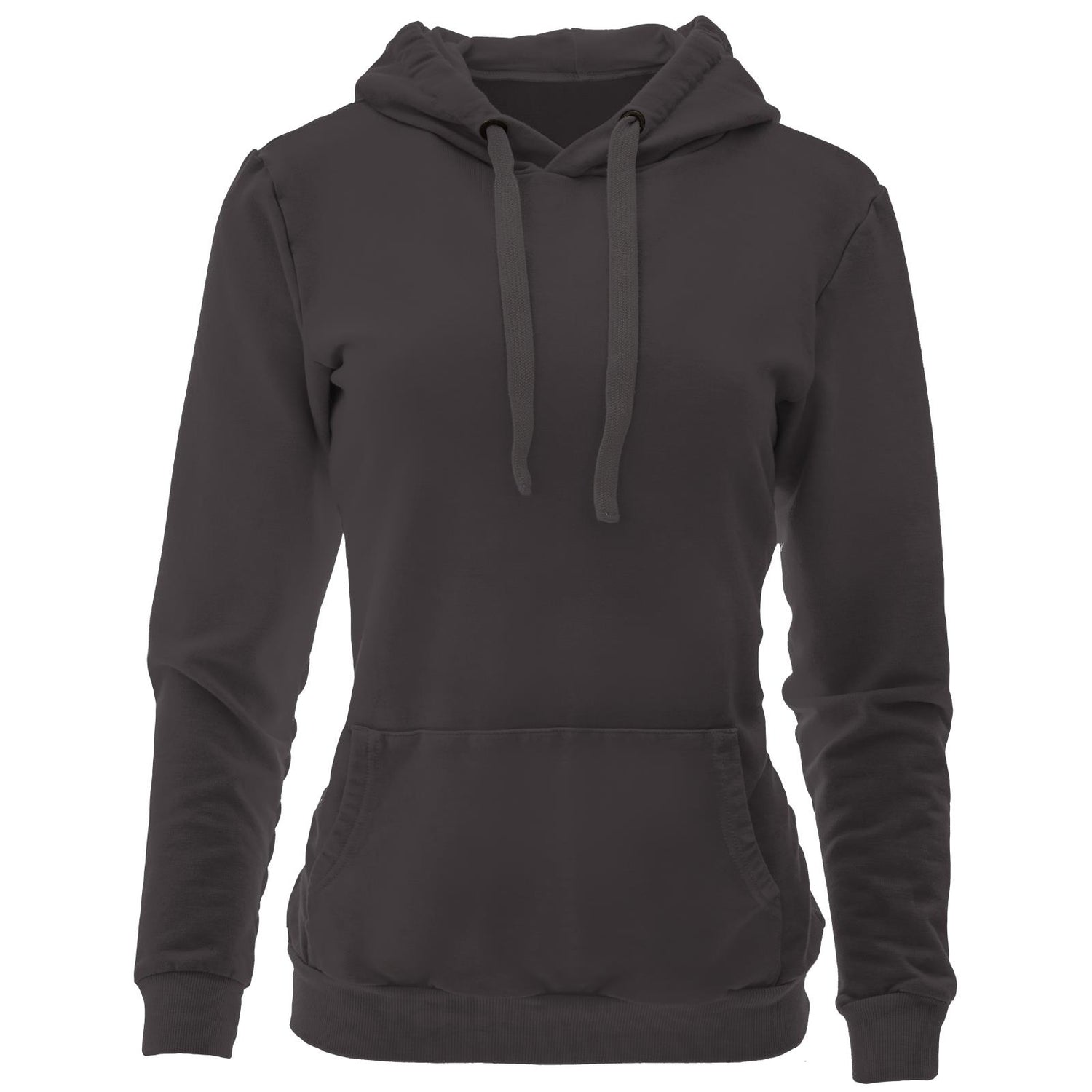 Women's Fleece Kangaroo Pocket Pullover in Midnight