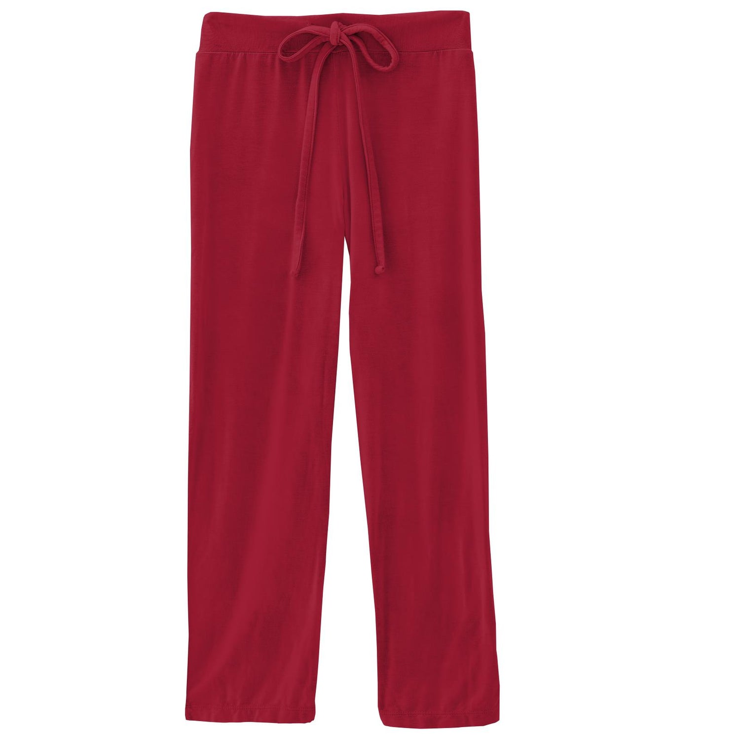 Relaxed Pants in Crimson