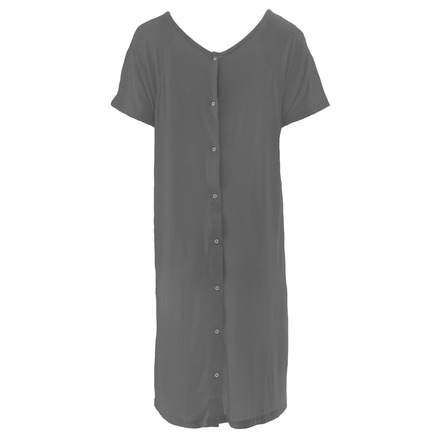 Women's Hospital Gown in Pewter