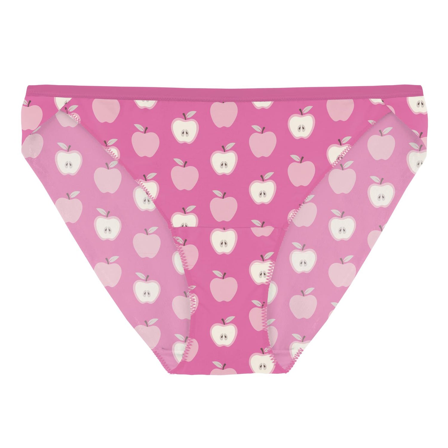 Women's Print Bikini Brief in Tulip Johnny Appleseed