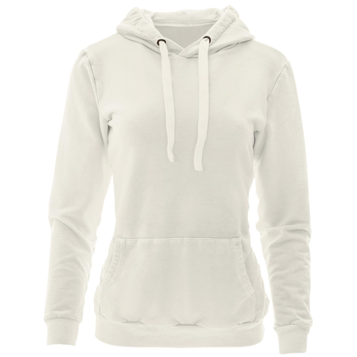 Women's Luxe Kangaroo Pocket Pullover in Natural