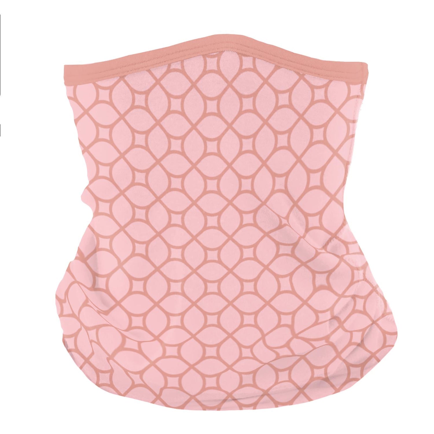 Print Adult Luxe Gaiter in Blush Spring Lattice