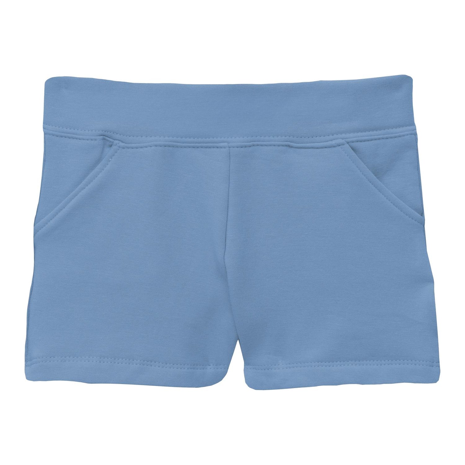 Fleece Summer Shorts in Dream Blue