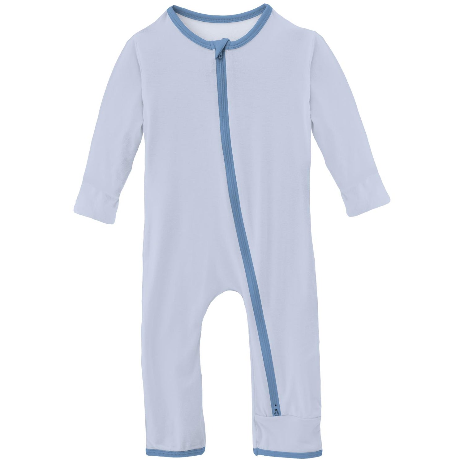 Applique Coverall with 2 Way Zipper in Dew Prancing Unicorn