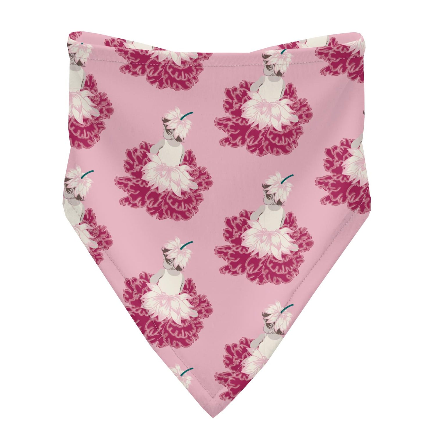 Print Bandana Bib in Cake Pop Thumbelina