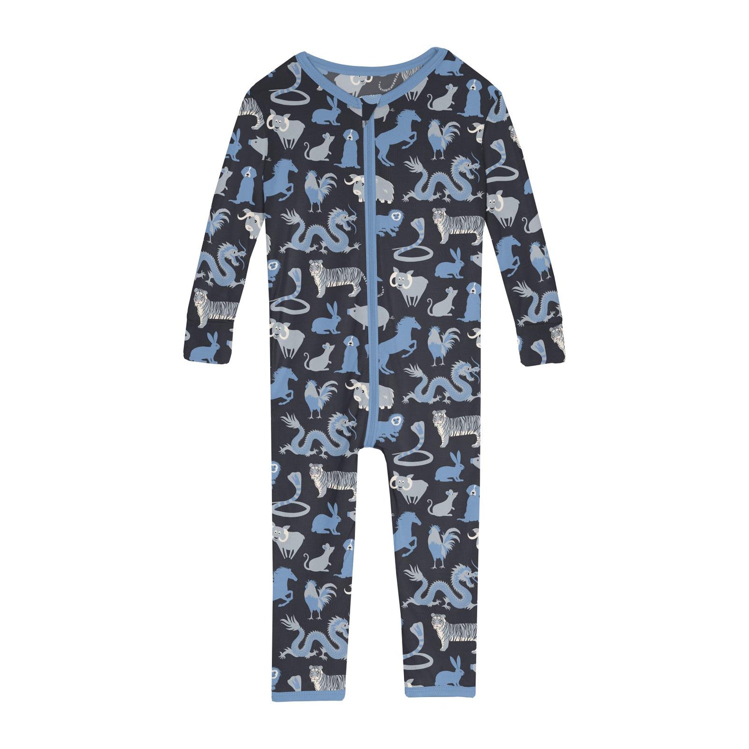 Print Convertible Sleeper with Zipper in Deep Space Chinese Zodiac