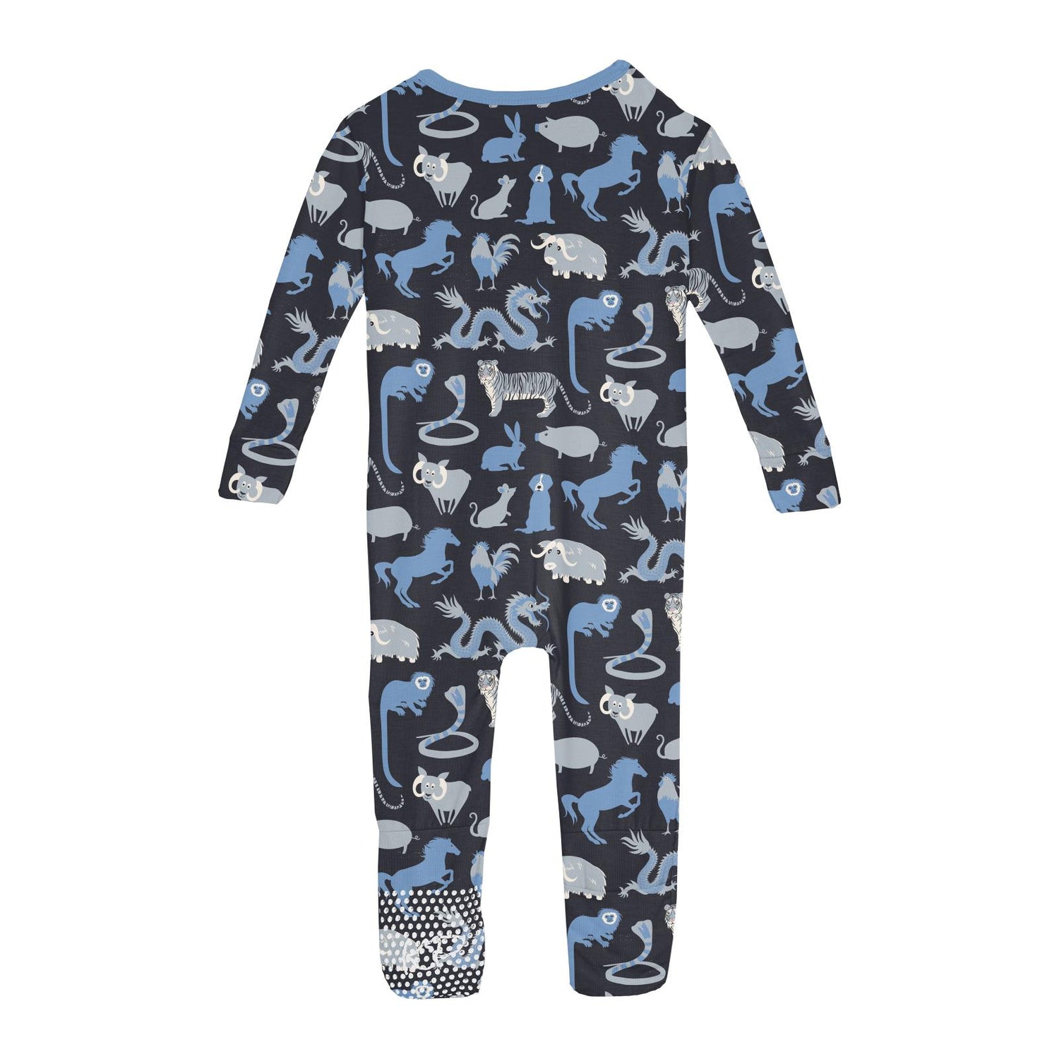 Print Convertible Sleeper with Zipper in Deep Space Chinese Zodiac