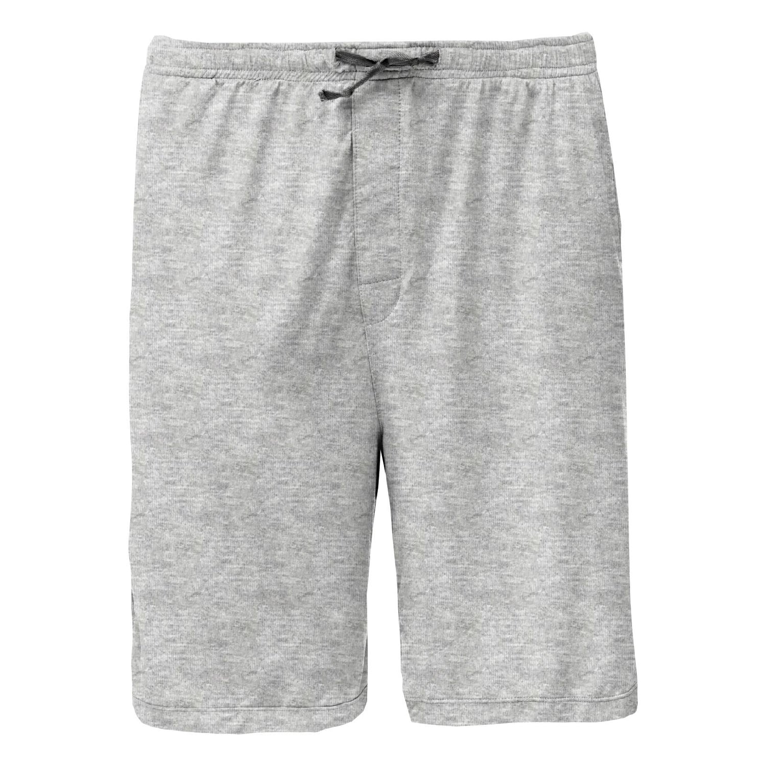 Men's Lounge Shorts in Heathered Mist