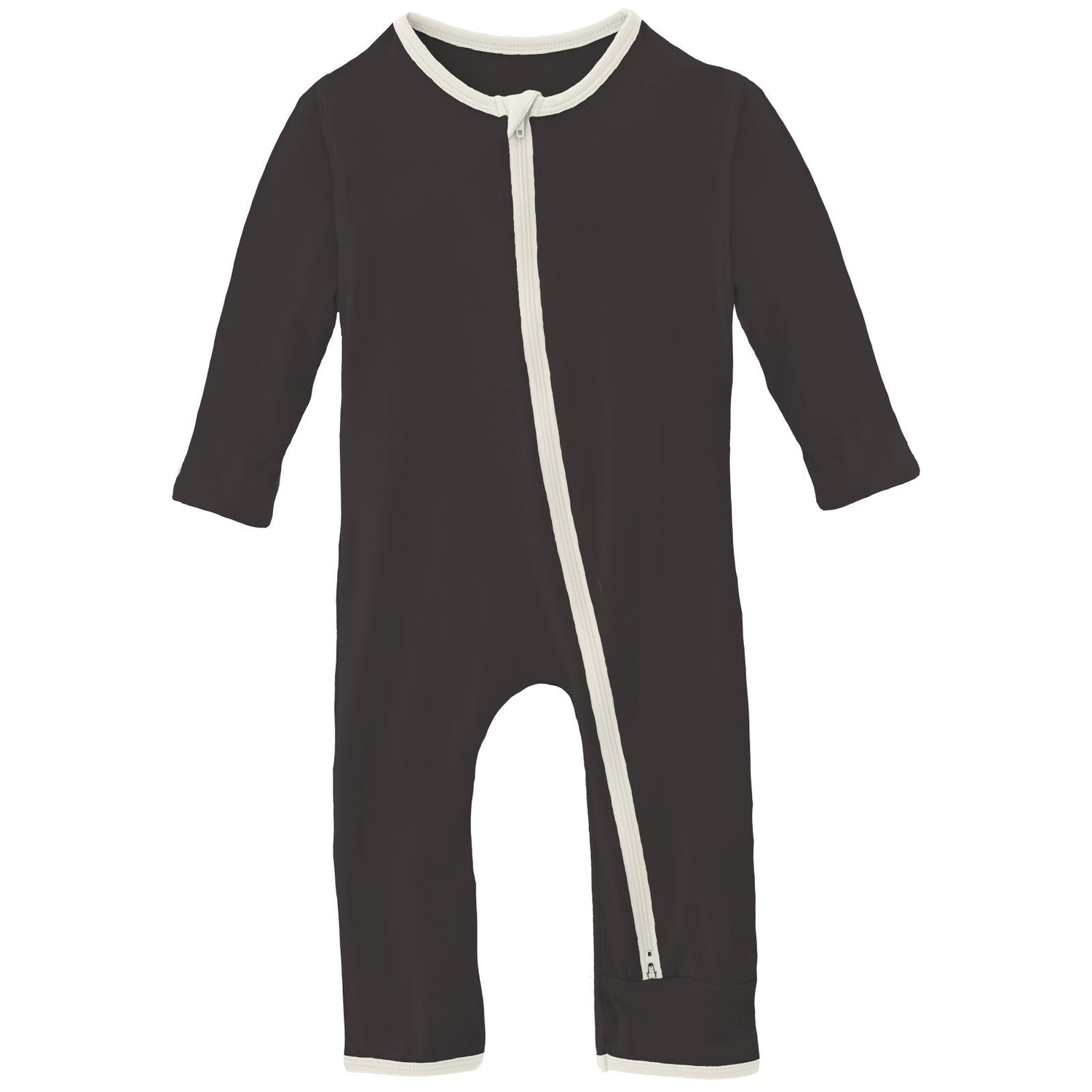 Applique Coverall with 2 Way Zipper in Midnight Snowman